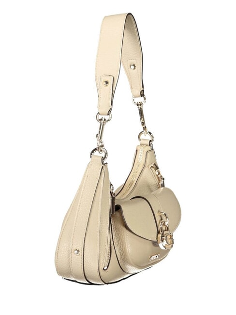 JESSA Bolso de hombro tipo hobo gris pardo - Bolsos Mujer