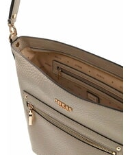 GUESS MARSHA Bolso de hombro gris topo claro - Bolsos Mujer - 3