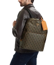GUESS MILANO2 Mochila con estampado 4G caf&eacute; - Mochilas Escuela & Tiempo Libre - 4