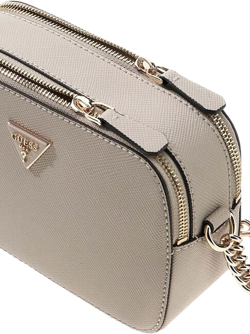 NOELLE 2  Mini bolso de hombro para c&aacute;mara BEIGE - Bolsos Mujer