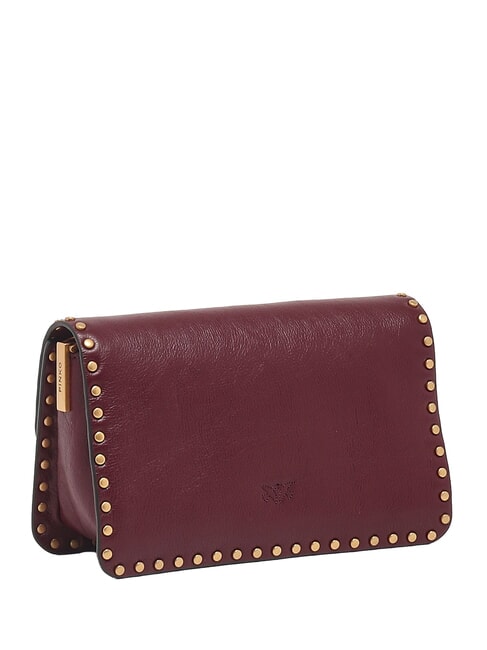 LOVE ONE SLOUCHY Minibolso de hombro Grosella intensa-oro antiguo - Bolsos Mujer