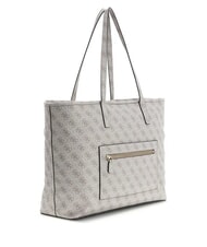 GUESS POWER PLAY 2 Bolsa de la compra logotipo de color topo oscuro - Bolsos Mujer - 2
