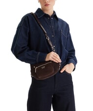 GUESS MARSHA Bolso de hombro de piel de ante. VERDONE - Bolsos Mujer - 2