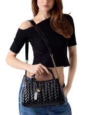 GUESS SALLY Bolso de mano con correa para el hombro. NEGRO - Bolsos Mujer - 2