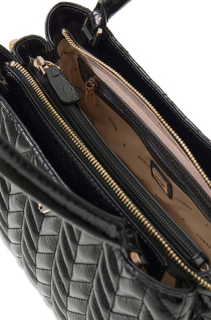 SALLY Bolso de mano con correa para el hombro. NEGRO - Bolsos Mujer