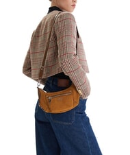 GUESS MARSHA Bolso de hombro de piel de ante. COGNAC - Bolsos Mujer - 2