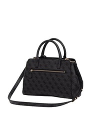 GUESS LEONA Bolso de mano con correa para el hombro. bolsa de asas Vikky Large Roo Coalog - Bolsos Mujer - 3