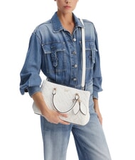 GUESS SALLY Bolso de mano con correa para el hombro. blanco - Bolsos Mujer - 2