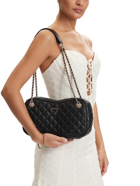GIULLY 2 Bolso de hombro / bolso cruzado NEGRO - Bolsos Mujer