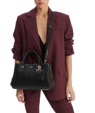 GUESS SALLY Bolso de mano con correa para el hombro. NEGRO - Bolsos Mujer - 2