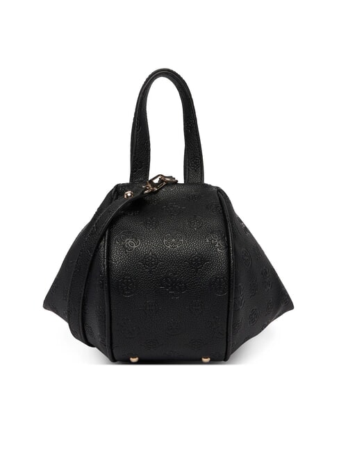 ANISE Bolso de mano con correa para el hombro. logotipo negro - Bolsos Mujer