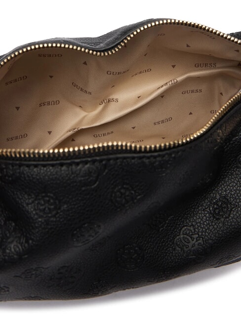 ANISE Bolso de mano con correa para el hombro. logotipo negro - Bolsos Mujer