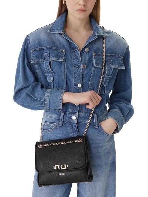 ANISE Minibolso de hombro / bolso cruzado logotipo negro - Bolsos Mujer