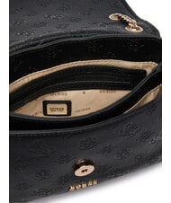 GUESS ANISE Minibolso de hombro / bolso cruzado logotipo negro - Bolsos Mujer - 4