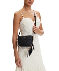 GUESS SALLY Minibolso de hombro con correa para el hombro. NEGRO - Bolsos Mujer - 2