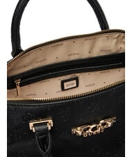 GUESS ANISE Bolso de mano con correa para el hombro. logotipo negro - Bolsos Mujer - 4
