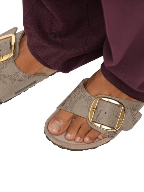 MADRID BIG BUCKLE Sandalias anat&oacute;micas rayo de Python - Zapatos Mujer