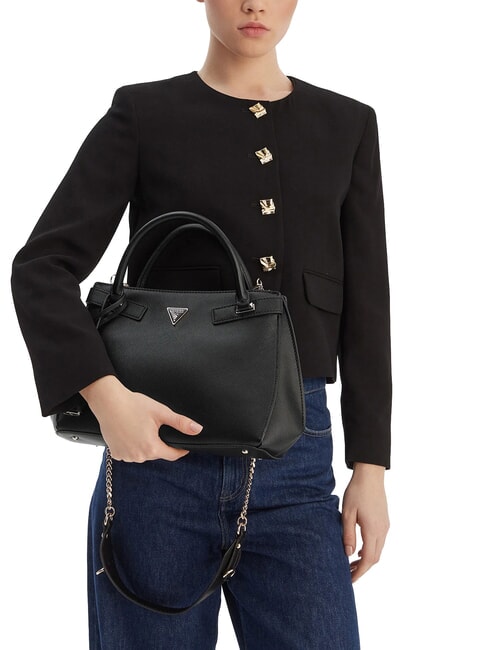 SERENOVA Bolso de mano con correa para el hombro. NEGRO - Bolsos Mujer