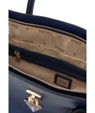 GUESS PATSIE 2 Bolso de mano con correa para el hombro. AZUL - Bolsos Mujer - 4