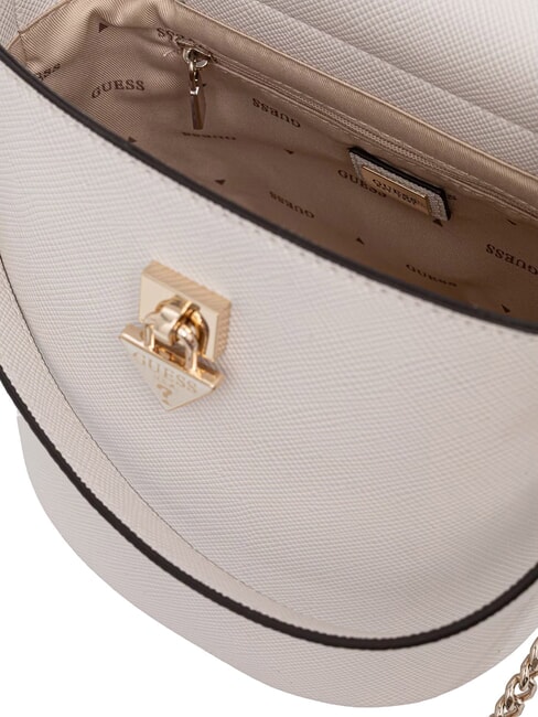 PATSIE Bolso de hombro, bolso tipo cubo OFFWHITE - Bolsos Mujer