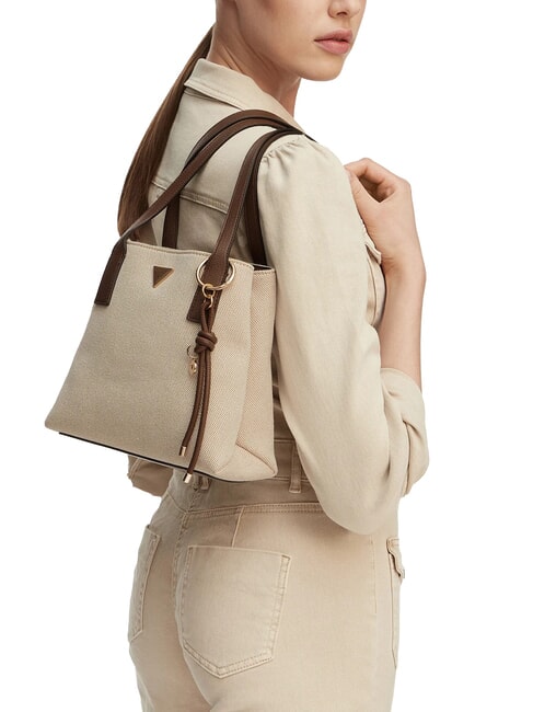 ALICE Bolso de hombro natural/expreso - Bolsos Mujer