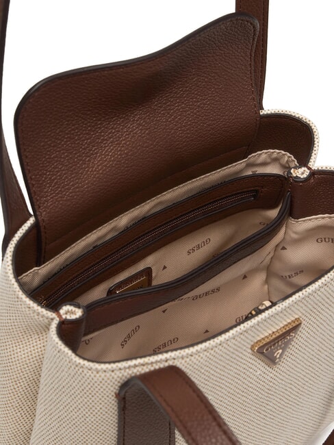 ALICE Bolso de hombro natural/expreso - Bolsos Mujer