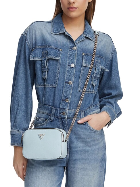 NOELLE 2  Mini bolso de hombro para c&aacute;mara AQUA - Bolsos Mujer
