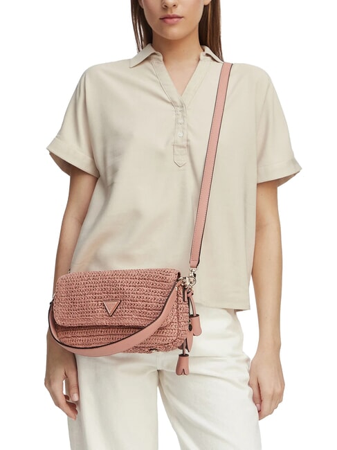 OFELIA Bolso de hombro rosa coral - Bolsos Mujer