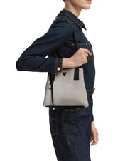 GUESS ALICE Bolso de hombro natural / negro - Bolsos Mujer - 2
