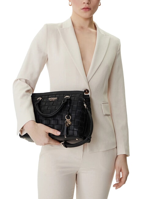SANDY Bolso de mano con correa para el hombro. NEGRO - Bolsos Mujer