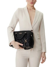 GUESS SANDY Bolso de mano con correa para el hombro. NEGRO - Bolsos Mujer - 2