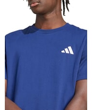 ADIDAS 3 STRIPES Camiseta de manga corta y cuello redondo azul - camiseta - 6