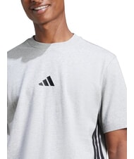 ADIDAS 3 STRIPES Camiseta de manga corta y cuello redondo gris - camiseta - 3