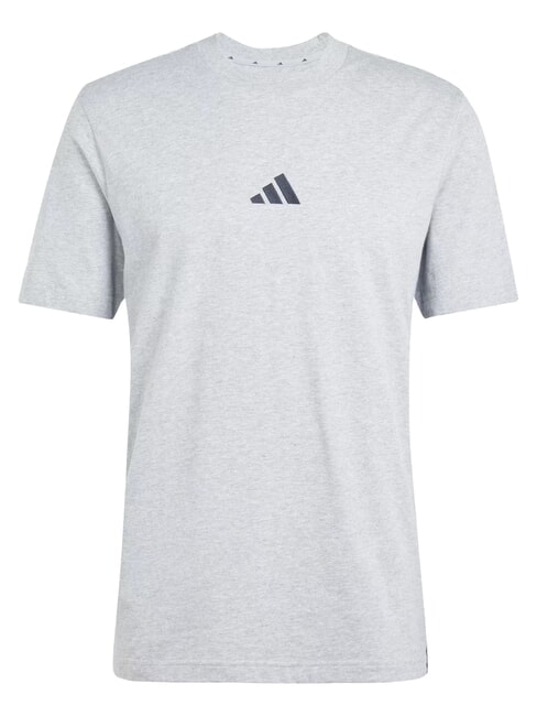 3 STRIPES Camiseta de manga corta y cuello redondo gris - camiseta