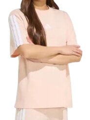 3 STRIPES Camiseta de manga corta, algod&oacute;n puro rosa - camiseta