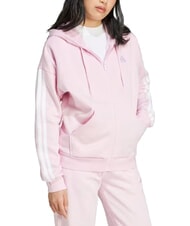 ADIDAS 3 STRIPES Sudadera con cremallera rosa - Sudaderas de mujer - 3