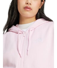 ADIDAS 3 STRIPES Sudadera con cremallera rosa - Sudaderas de mujer - 5
