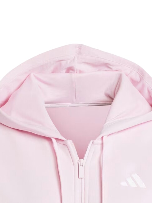 3 STRIPES Sudadera con cremallera rosa - Sudaderas de mujer