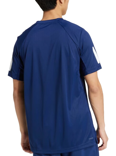 CLUB 3 STRIPES Camiseta de tenis azul - camiseta