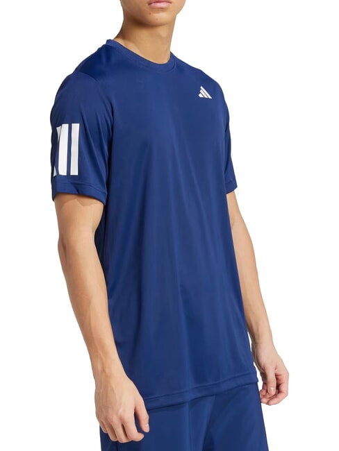 CLUB 3 STRIPES Camiseta de tenis azul - camiseta
