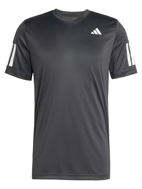 CLUB 3 STRIPES Camiseta de tenis negro - camiseta
