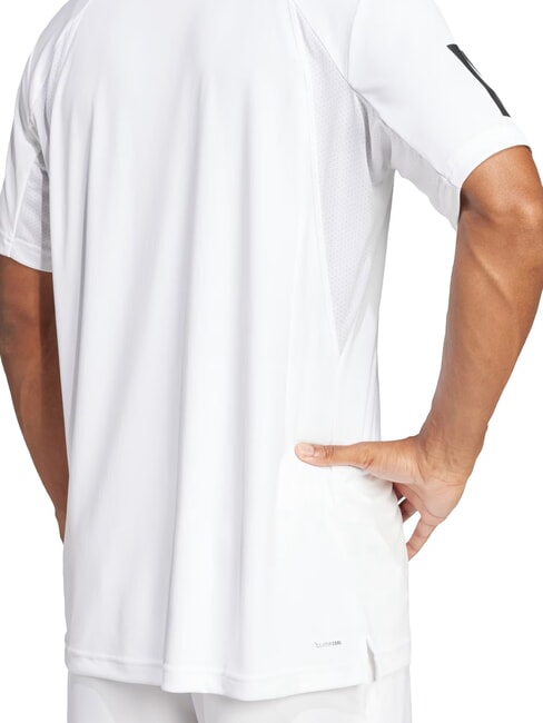 CLUB 3 STRIPES Camiseta de tenis blanco - camiseta