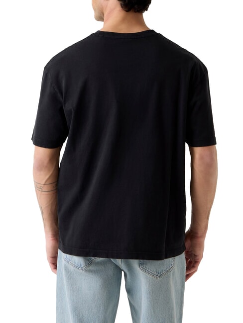 ACID WASH Camiseta de algod&oacute;n jetbla - camiseta