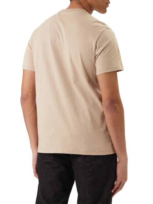 TERRY LOGO Camiseta de algod&oacute;n arena neutra - camiseta