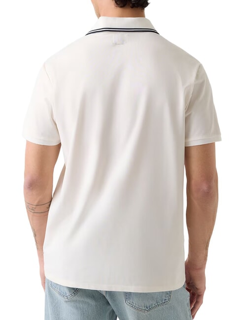PAUL PIQUE Camisa polo de manga corta sal blanca - camisa polo