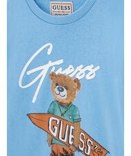 GUESS ACTIVE Sudadera de algod&oacute;n surf color verde azulado - Sudadera Beb&eacute; - 3