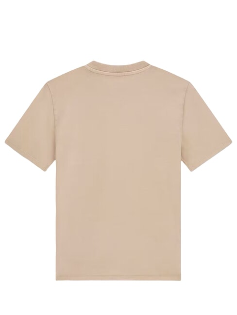 OVERSIZE Camiseta de algod&oacute;n color topo cervato - Camiseta ni&ntilde;o