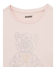 GUESS MINIME Camiseta de algod&oacute;n rosa de ensue&ntilde;o - Camiseta ni&ntilde;o - 3