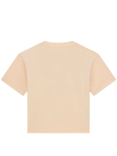 BOXY Camiseta de algod&oacute;n bordado de vainilla - Camiseta ni&ntilde;o