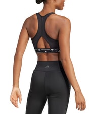 ADIDAS PWRCT Sujetador deportivo con escote cuadrado negro - Ropa interior femenina - 4